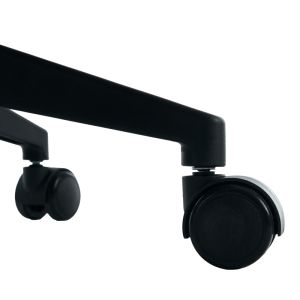 ОФИС СТОЛ ERGOFLOW ЧЕРНО-СИВ 73X64X112-135СМ