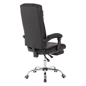 Executive office chair, black with removable footrest Hm1057,11 58x71x128cm