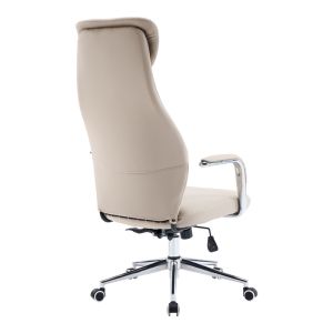 Office chair Ferka beige, Pu 64x71x120-128 cm