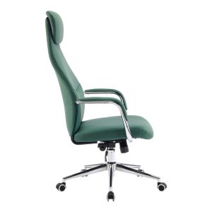 Office chair Ferka green, Pu 64x71x120-128 cm