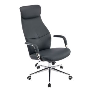 Office chair Ferka black, Pu 64x71x120-128 cm