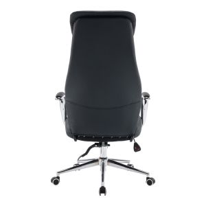 Office chair Ferka black, Pu 64x71x120-128 cm