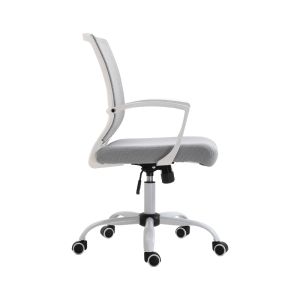 Office chair Fl05 white backrest - white seat 57x65x90/100cm