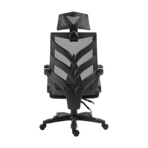 Office chair Fl09 gray backrest - black seat 60x60x114/124cm