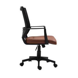 Office chair Fl19-3a brown color 60x63x95/105cm