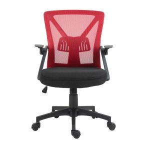 Office chair Fl20-2b red color 60x63x90/105cm