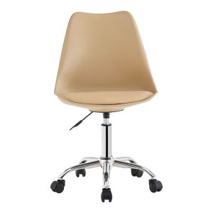 Офис стол Gaston Ii Pp-pu капучино 48x57x77-90см