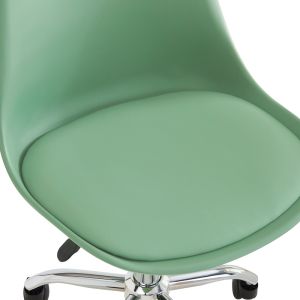 Офис стол Gaston Ii Pp-pu мента 48x57x77-90см