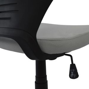 Офис стол Hm1073,21 сив с черна рамка 64x61x127cm