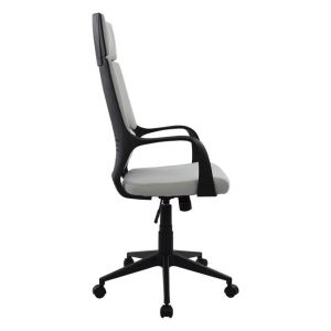 Офис стол Hm1073,21 сив с черна рамка 64x61x127cm