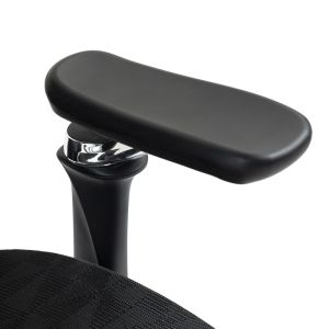Jeffer Mesh office chair in black color 67x62x115-125cm