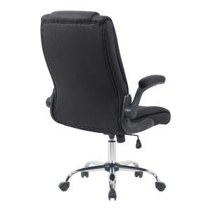 Офис стол Kesla Pes в черен цвят 65x65x113-121 см