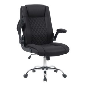 Офис стол Kesla Pes в черен цвят 65x65x113-121 см
