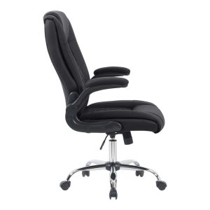 Офис стол Kesla Pes в черен цвят 65x65x113-121 см