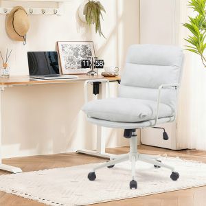 Office chair Kreno Pes in gray color 56x67x89-97 cm