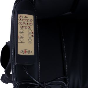 Office chair Massage, black color εμ1050.01