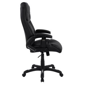 Office chair Massage, black color εμ1050.01