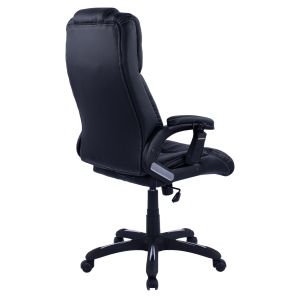 Office chair Massage, black color εμ1050.01