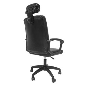 Офис стол Nimble ,01 черен Pvc-черна рамка и основа 51x61x130hcm Hm1199