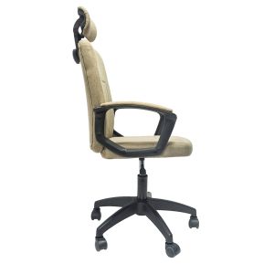 Офис стол Nimble материал кхаки-черна рама и основа 51x61x130hcm Hm1199