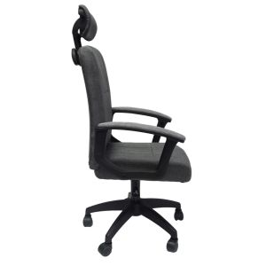 Офис стол Nimble сив тъкан-черна рама и основа 51x61x130hcm Hm1199