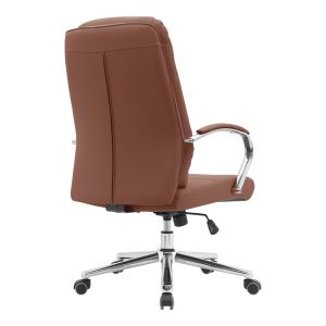 Office chair Normie, brown, 58x65x103-111 cm