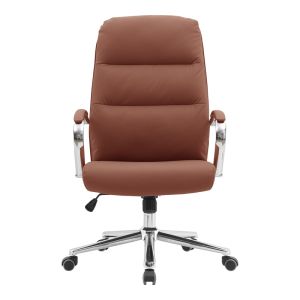 Office chair Normie, brown, 58x65x103-111 cm