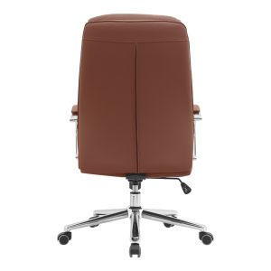 Office chair Normie, brown, 58x65x103-111 cm