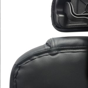 Офис стол Octavius Black Pvc Nylon- хромирана метална основа 52x55x128hcm HM1202