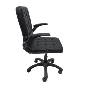 Офис стол Portima Black Pvc-nylon Frameexbase 69x53x98hcm Hm1197