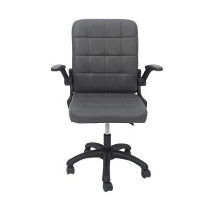Офис стол Portima сив Pvc-черен найлон Frameexbase 69x53x98hcm Hm1197