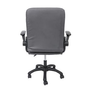 Офис стол Portima сив Pvc-черен найлон Frameexbase 69x53x98hcm Hm1197