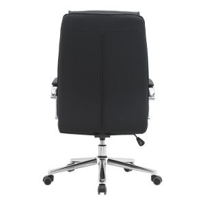 Siquel Pu office chair in black color