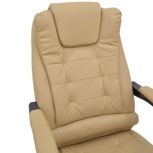 Офис стол Toronsi бежов Pu 60x68x128cm