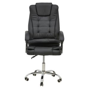 Офис стол Toronsi черен Pu 60x68x128cm