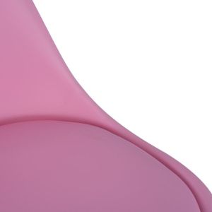 Office chair Vegas pink 48x56x95cm Hm1052,05