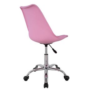 Office chair Vegas pink 48x56x95cm Hm1052,05