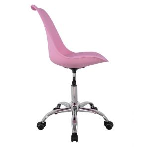 Office chair Vegas pink 48x56x95cm Hm1052,05