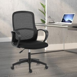 Zuena office chair in black