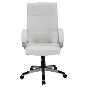 Office chair white 63x66x116cm Hm1092,02