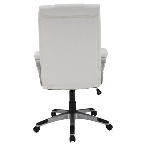 Office chair white 63x66x116cm Hm1092,02