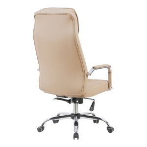 Офис стол за мениджър Morales Pu Cappuccino 60x70x118-124см