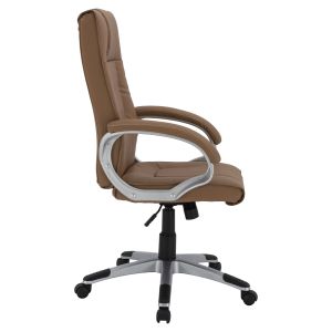 Office chair camel color 63x66x116cm Hm1092.09
