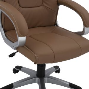 Office chair camel color 63x66x116cm Hm1092.09