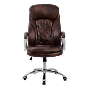 Office chair brown 65x73x125cm Hm1099.09