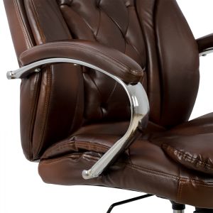 Office chair brown 65x73x125cm Hm1099.09