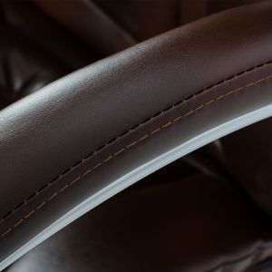 Office chair brown 65x73x125cm Hm1099.09