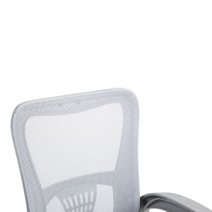 Office manager chair Annalise mesh gray 57x53x100cm