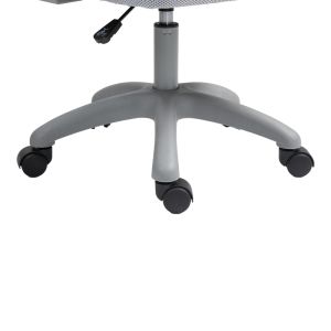 Office manager chair Annalise mesh gray 57x53x100cm
