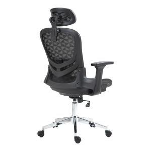 Office manager chair Mergi black mesh 62x63x120cm
